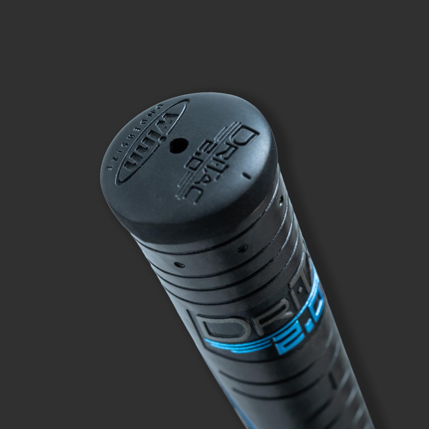 Winn Grips showing grip length and diameter measurements for proper fit