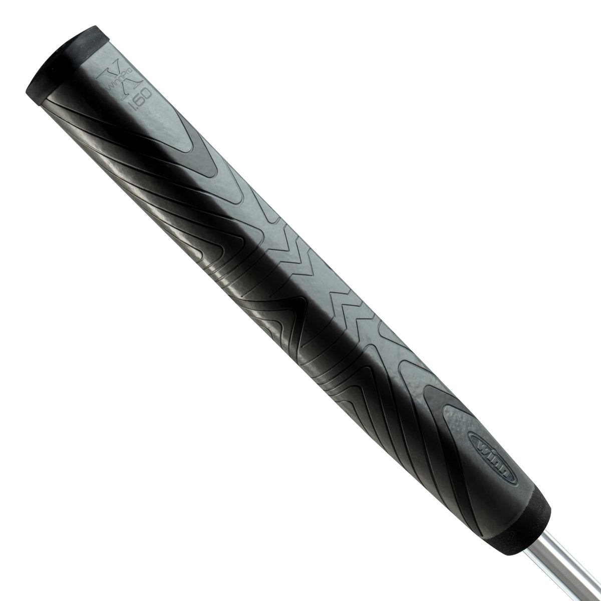 Winn Pro X front view showing grip shape and alignment for steadier strokes