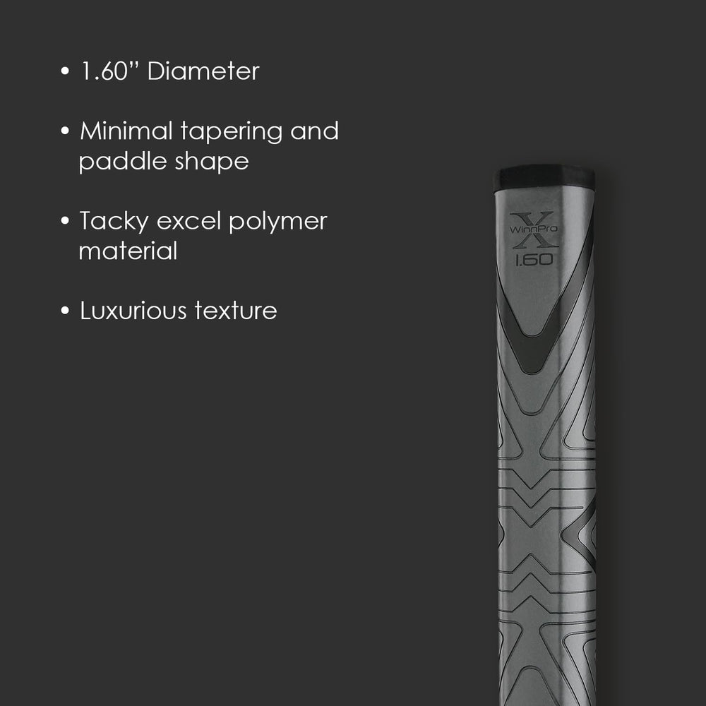 Winn Pro X installed on a putter demonstrating improved clubhead feedback