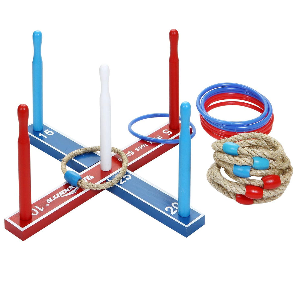 WIn SPORTS plastic rings group showing bright colors for outdoor visibility