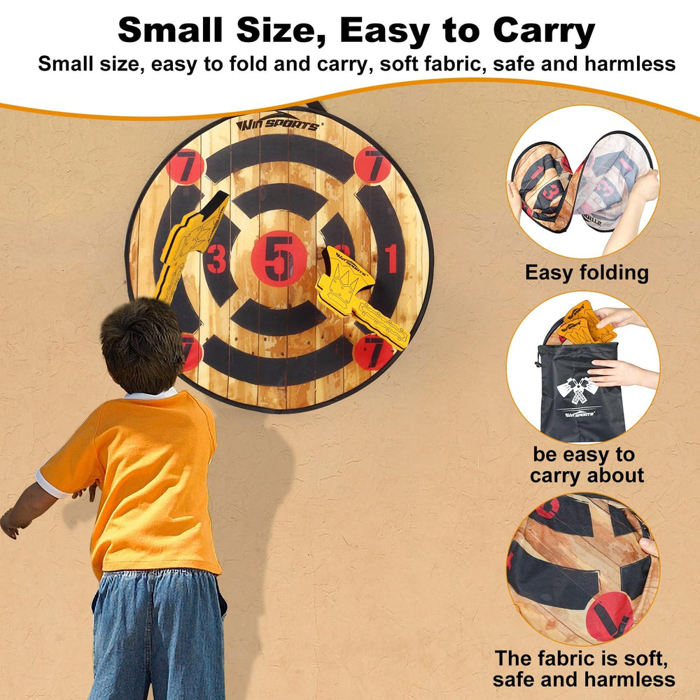 WIn SPORTS folded 26-inch target flat for compact storage and travel