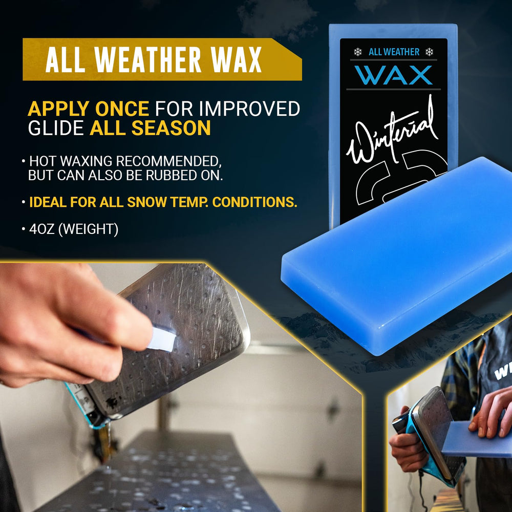 Winterial wax apron and carry bag packed for travel and organized storage convenience