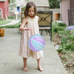 Wisdom Leaves child dribbling ball demonstrating easy control benefit