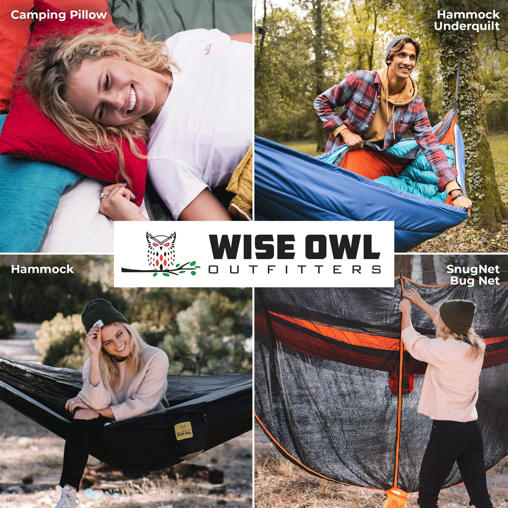 Wise Owl Outfitters color selection array for matching outdoor gear