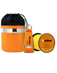 WISEROOT kit front view showing weight rope and bag for quick setup