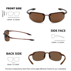 WISTON sunglasses worn while fishing reducing water glare and improving visibility