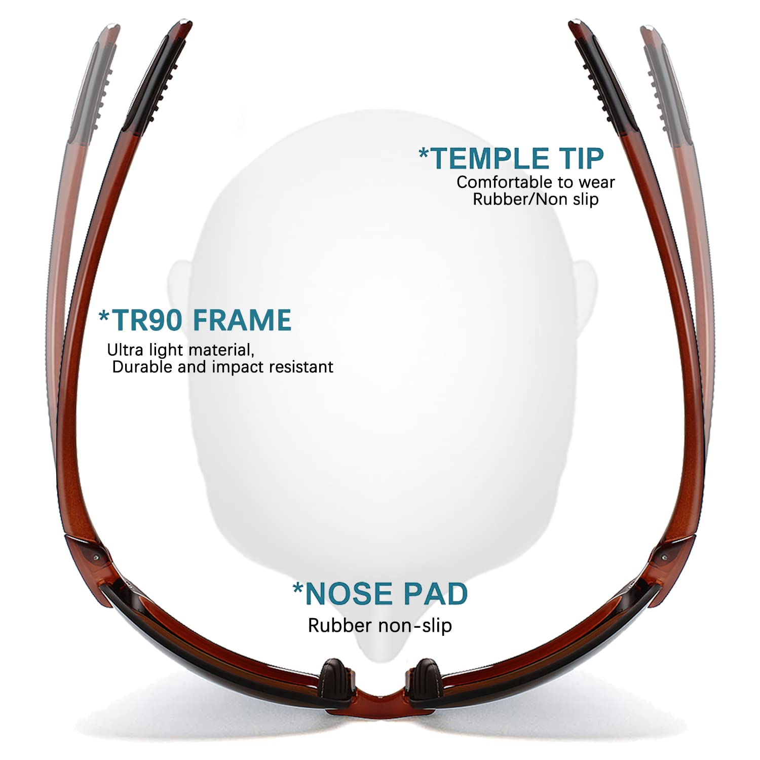 WISTON sunglasses in driving scene improving road visibility and reducing reflections
