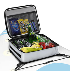 WITSTEP front view of cooler bag showing compact design and cold storage benefit