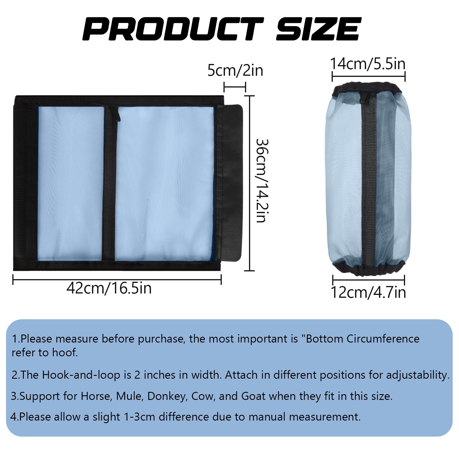 Wizbrio boots worn on horse side view for insect protection
