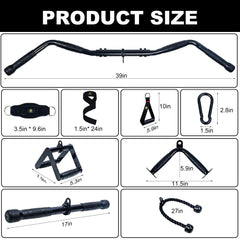 WNOEY heavy-duty rope handle closeup providing durable triceps and face pull control