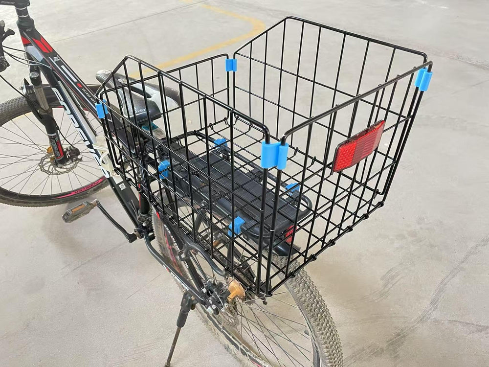 WOCAIXY basket next to common items showing scale and 25 kg load capacity