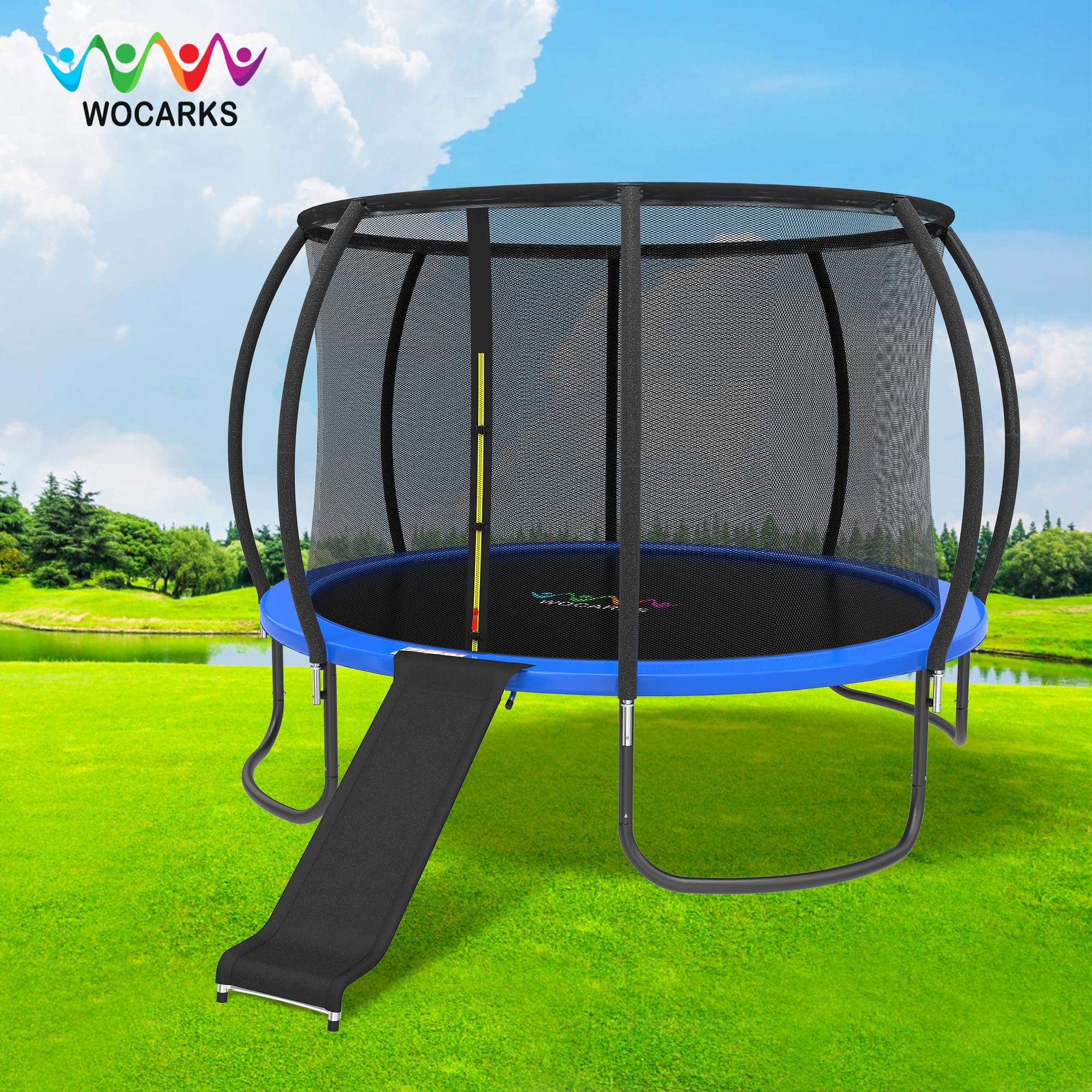 wocarks ladder step detail showing non-slip treads for safe climbing