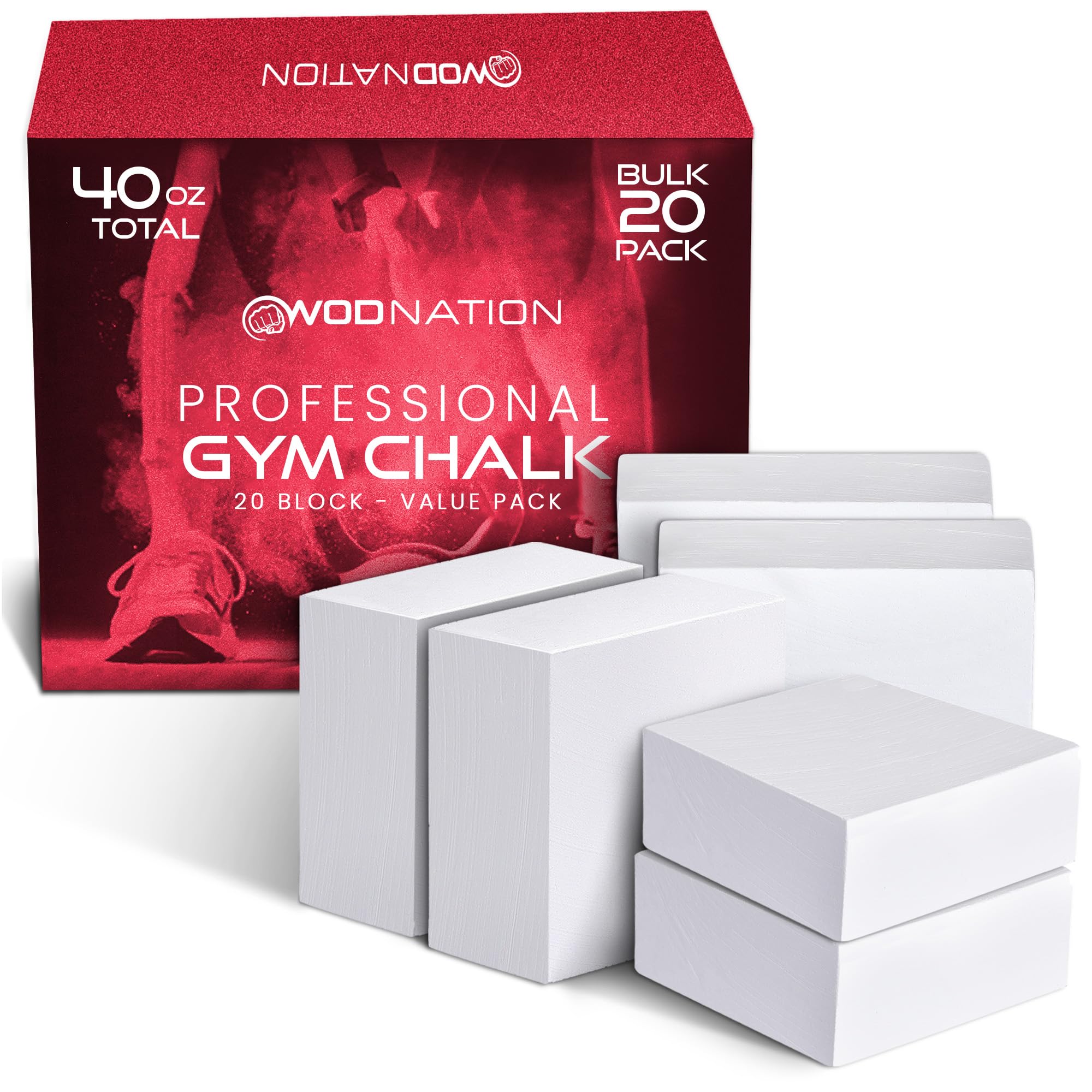 WOD Nation front packaging showing 20-pack and compact transport benefits