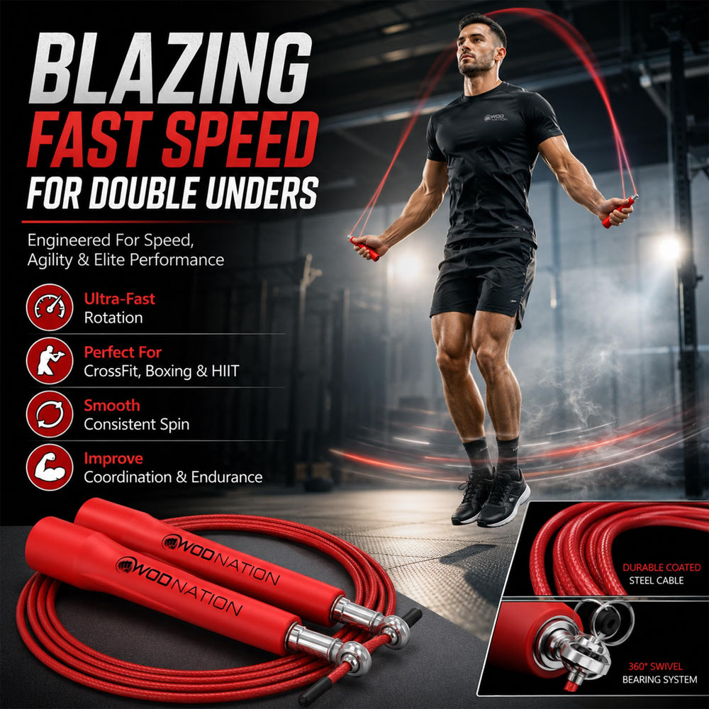 WOD Nation handle closeup with visible bearing offering smooth spin benefit