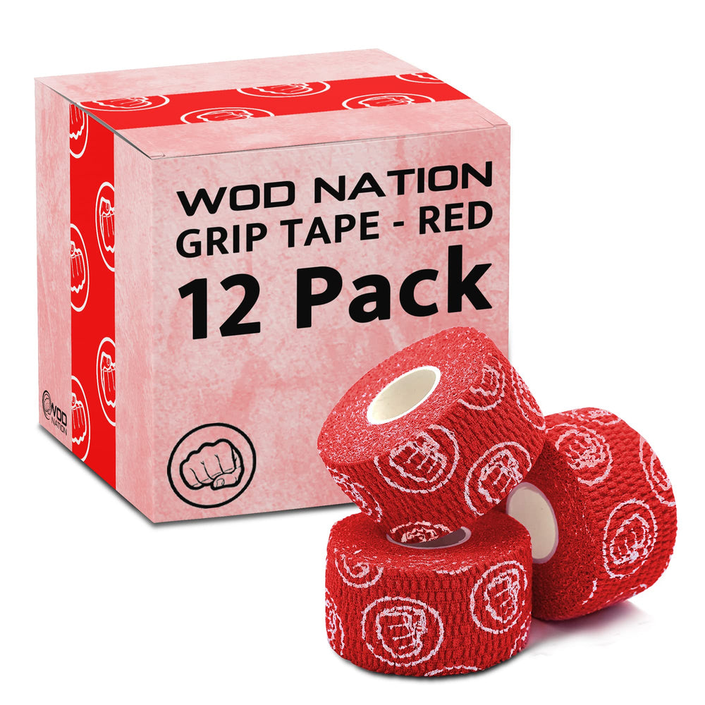 WOD Nation tape on climber’s fingers showing improved hold and skin protection