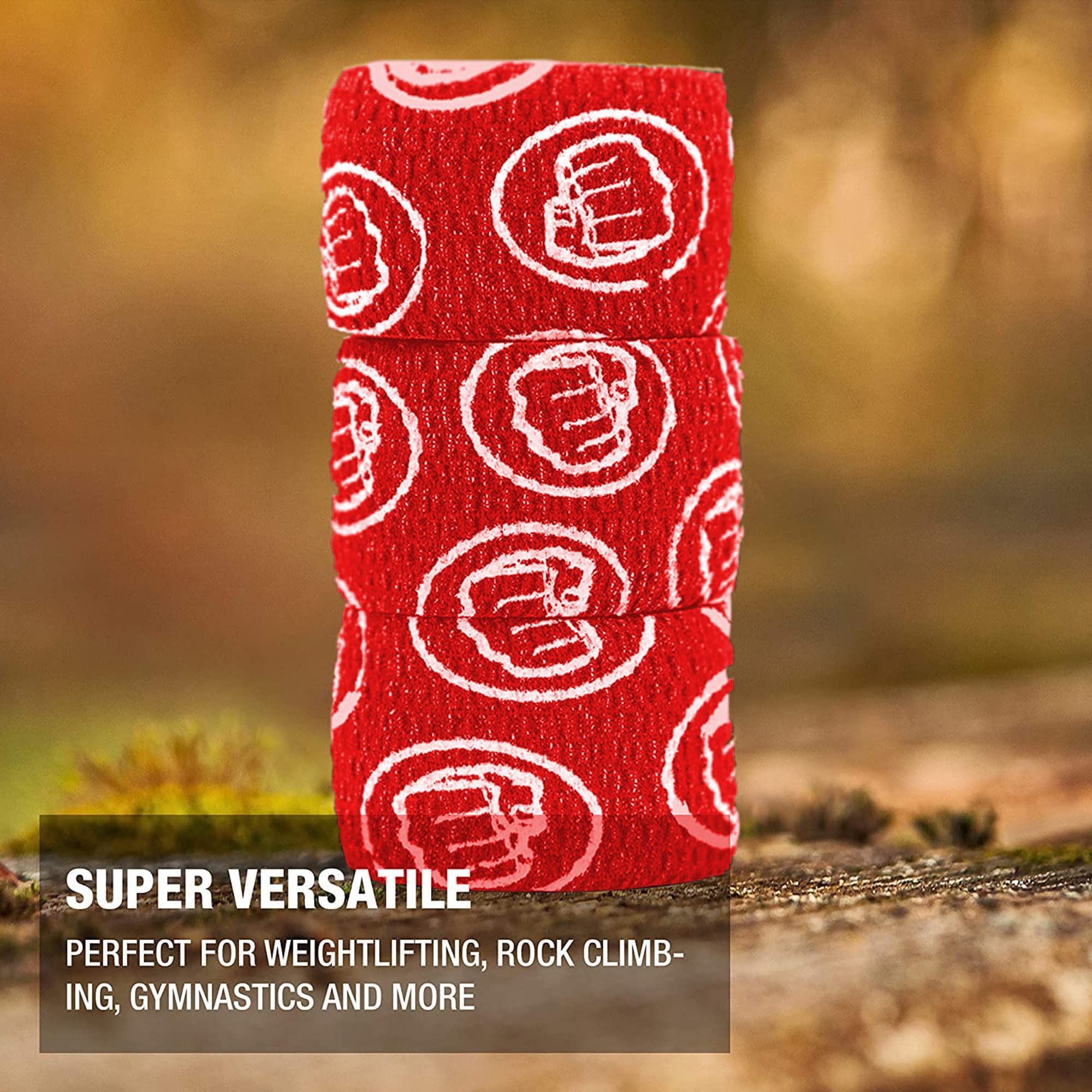 WOD Nation roll beside ruler showing 23 ft length for lasting supply