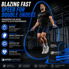 WOD Nation handle close-up showing ergonomic grip and secure wrist control benefit