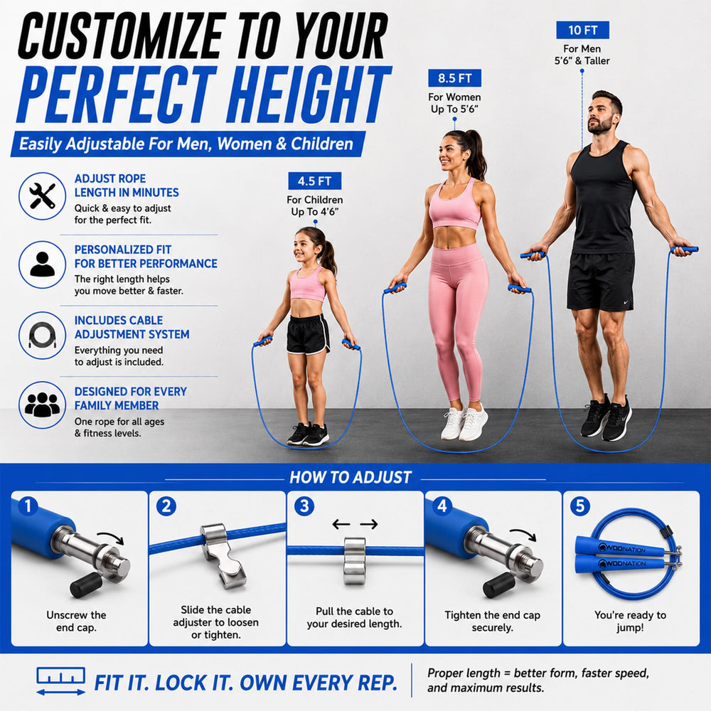 WOD Nation rope in use on gym mat demonstrating smooth spin for double unders benefit