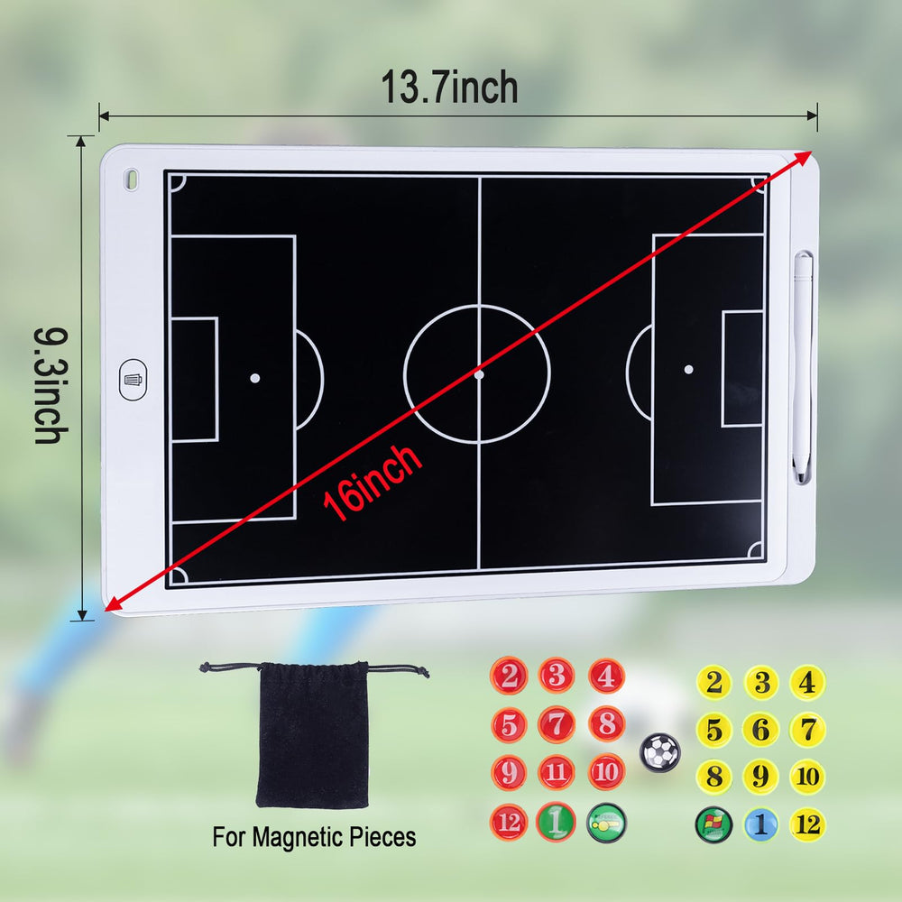 WodGod close-up of magnetic pieces demonstrating quick team setup and visual clarity