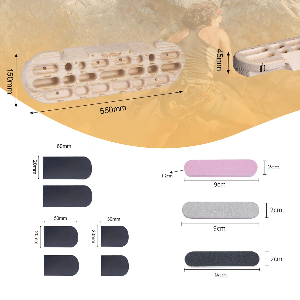 WodGod pocket close-up highlighting varied depths and rounded edges for comfort
