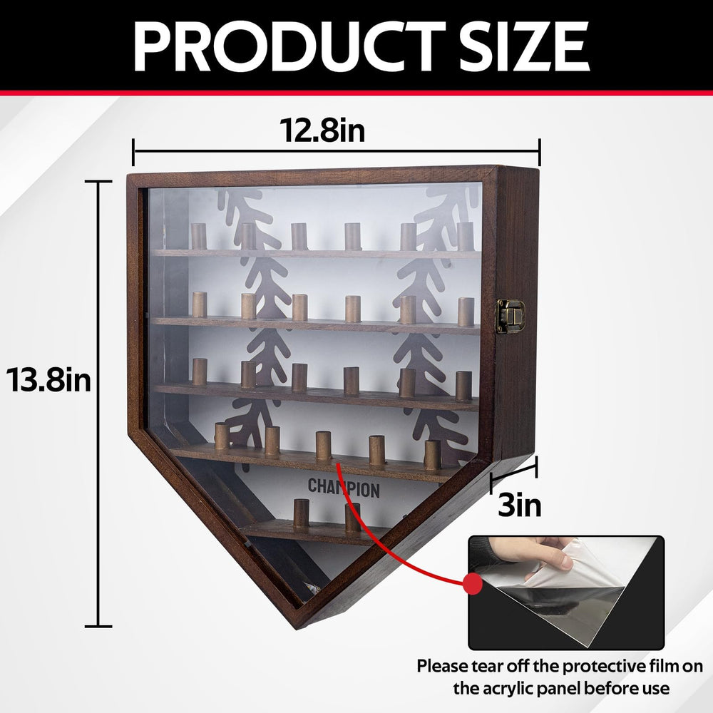 WodGod LED lit display brightening ring details for clearer viewing
