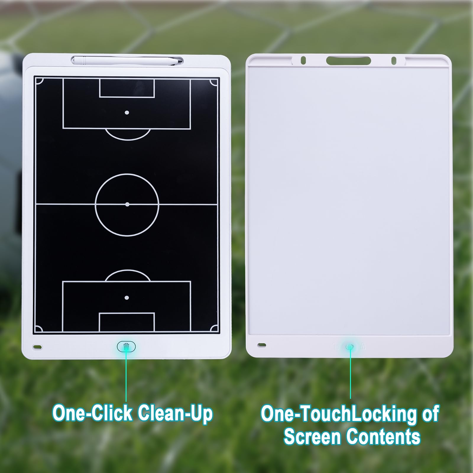 WodGod stylus drawing detail on LCD illustrating precise tactic sketching benefit