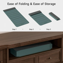 wohao bottom grip on wood floor displays anti-slip anchoring benefit