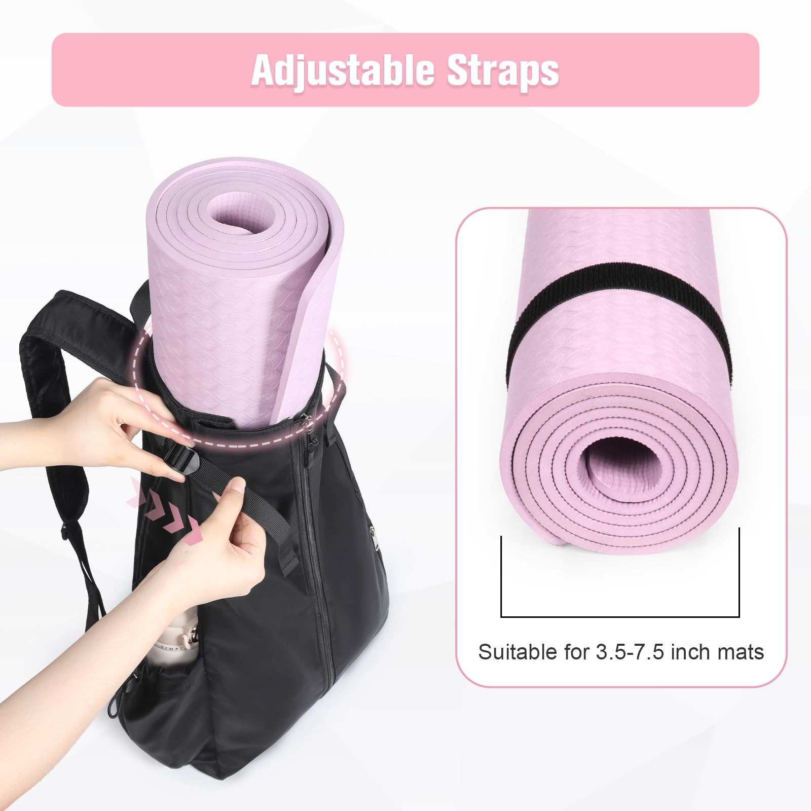 WOMACO bag worn by person to show scale and ergonomic fit while commuting