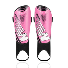 Wonarby front view of youth shin guards showing full coverage and fit
