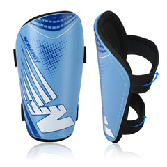 Wonarby front view shin guards showing full coverage and lightweight benefit