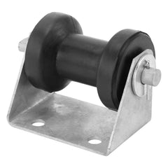 Wonwopn front view assembly showing roller and bracket for easier loading