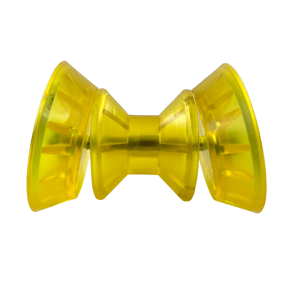 Wonwopn front view of complete roller assembly showing durable PVC surface and fitment benefit