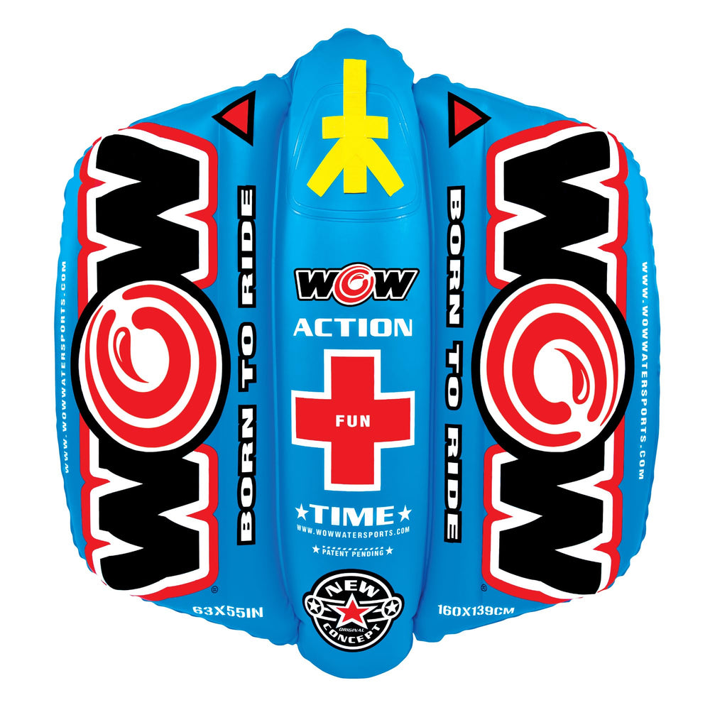WOW Sports Zig Zag nylon cover and grab handles highlighting durability and secure grip