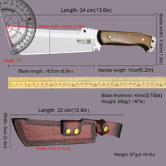 WPKOPYA wooden handle detail offering ergonomic grip and improved control