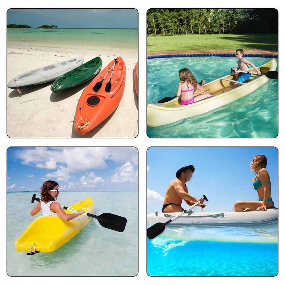 WTMORE paddle being used on an inflatable boat demonstrating reliable propulsion