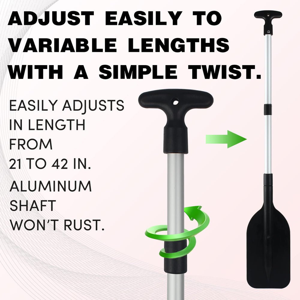 WTMORE T-grip handle close-up offering non-slip control benefit