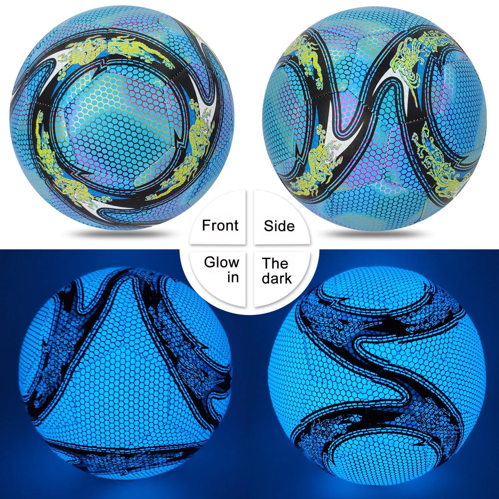 WTOPSBO ball in use during night game demonstrates improved visibility and fun