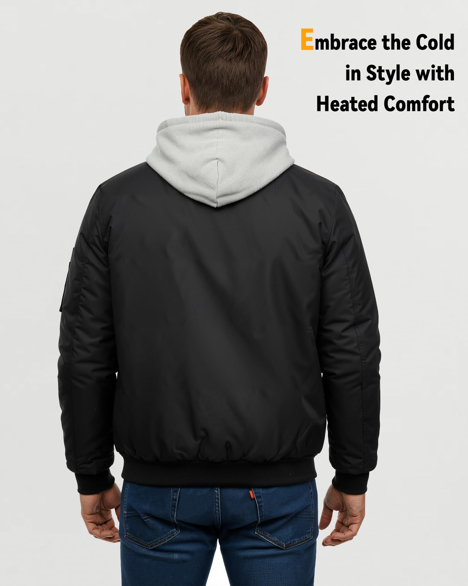 Wulcea jacket worn on model showing fit and scale for versatile everyday use