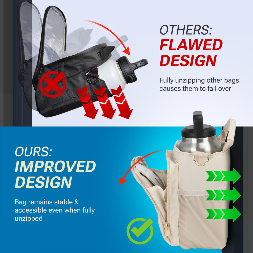 WulfPack attached to a gym rack showing hands-free convenience and cleanliness