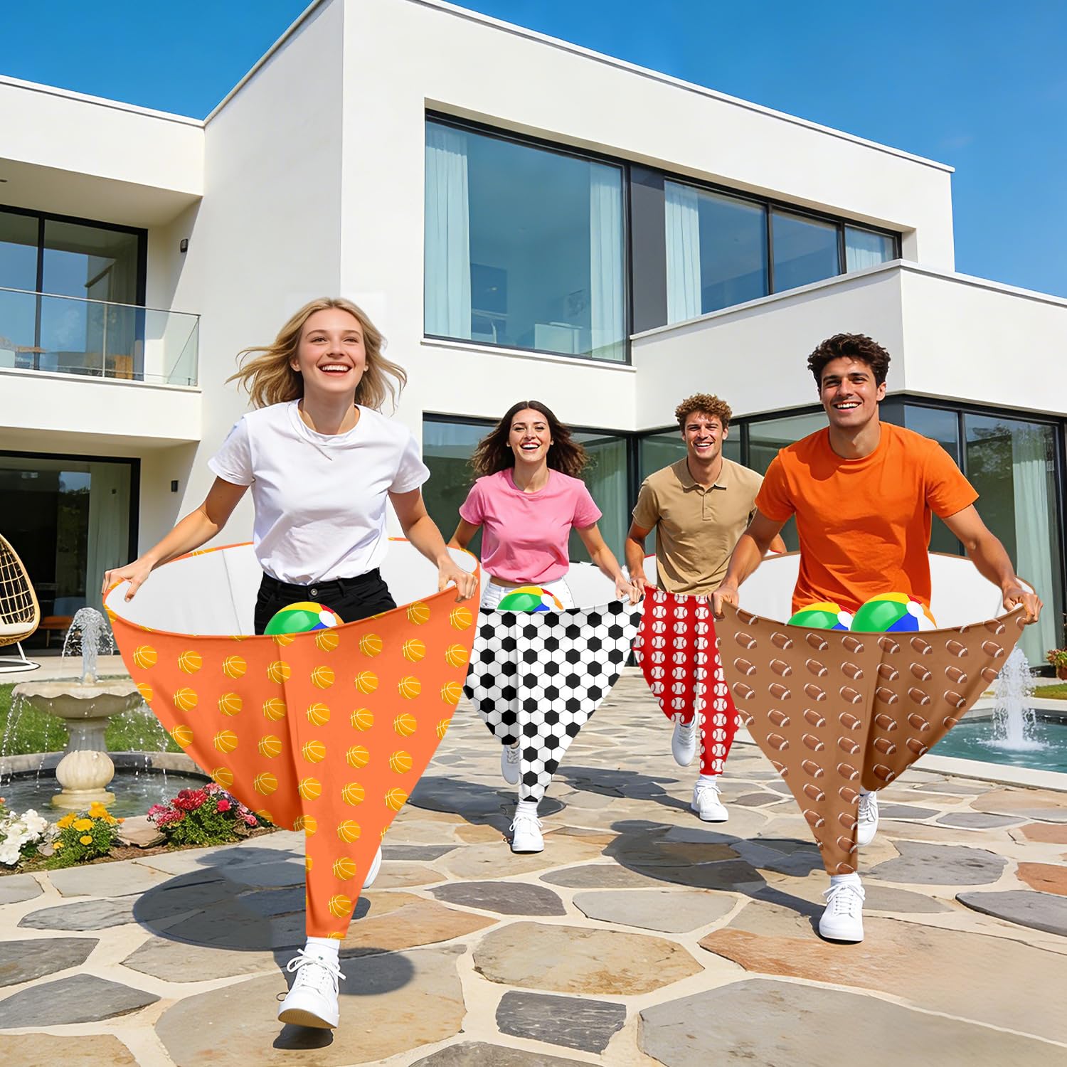 WUPIOS folded pants compact in a bag showing portability and storage