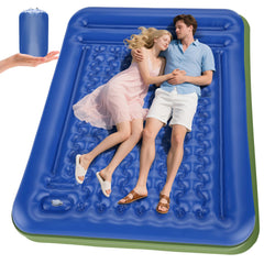 Wusrop front packaged mattress showing full size and carry bag benefit