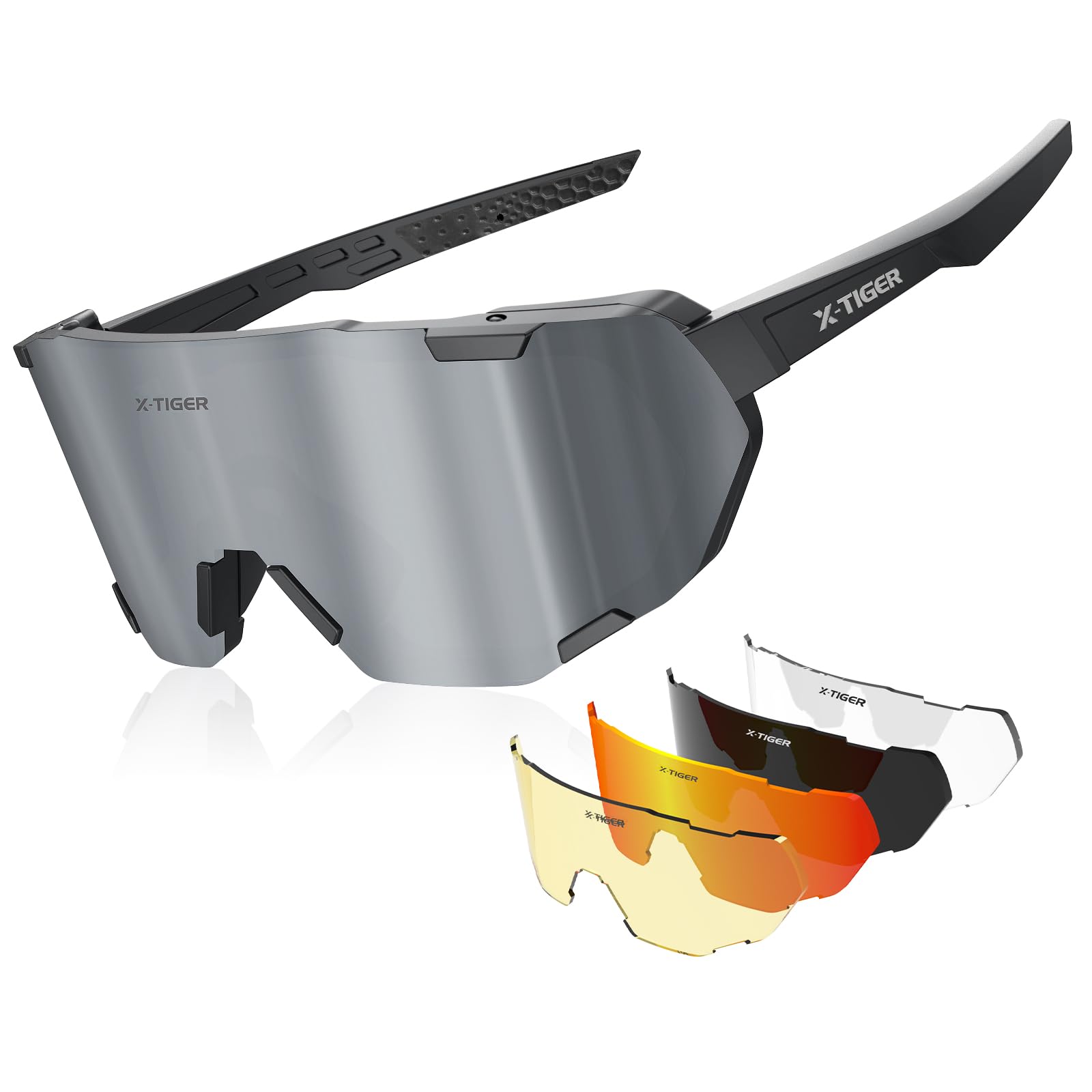 X-TIGER front frame view showing sleek fit and protection