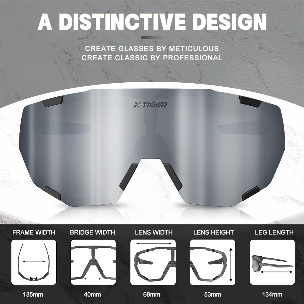 X-TIGER five interchangeable lenses displayed for versatile use
