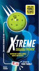 X-treme Pickleball Trainer strap close-up demonstrating secure attachment and comfort
