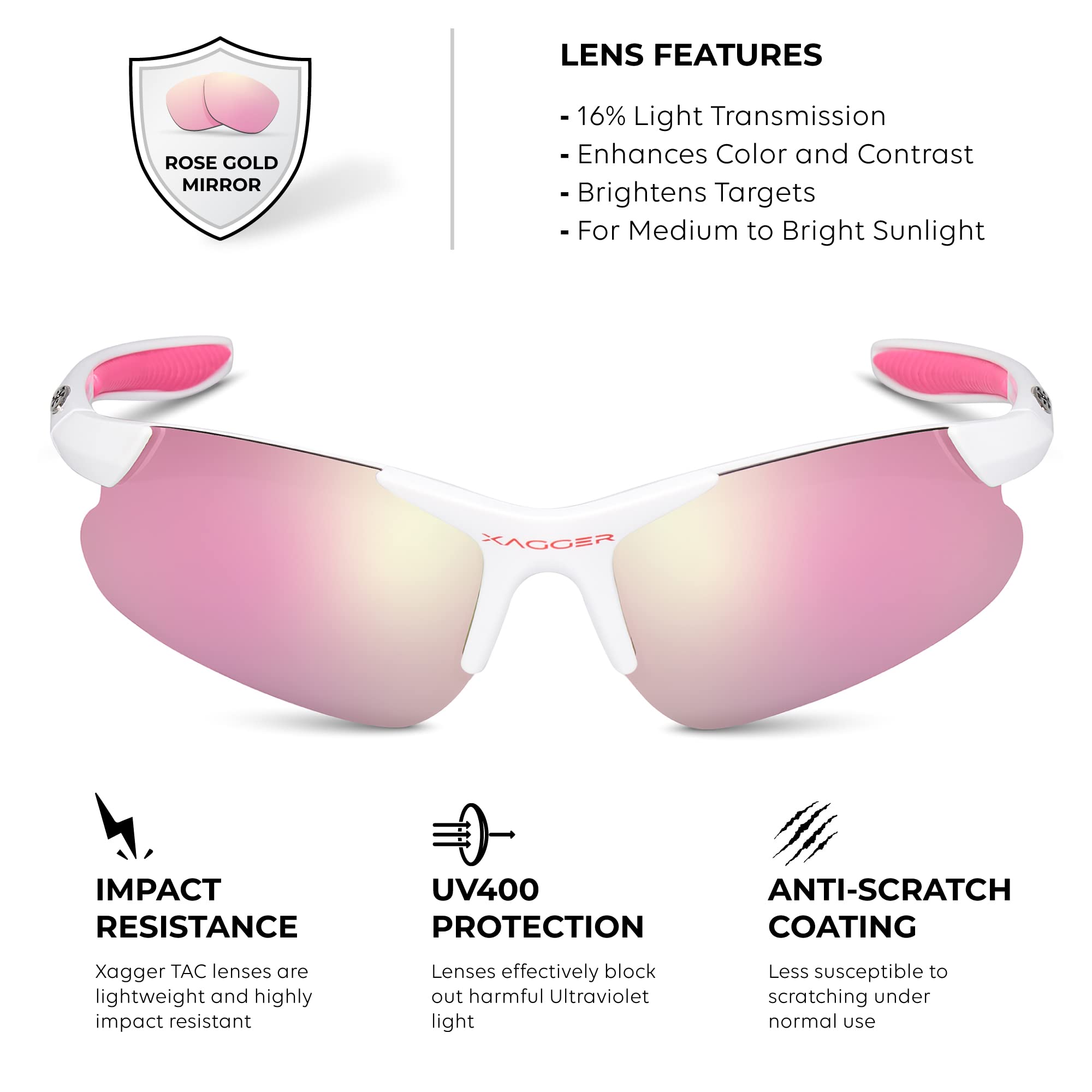 Xagger side profile of flexible TR90 frame showing durability and lightweight comfort