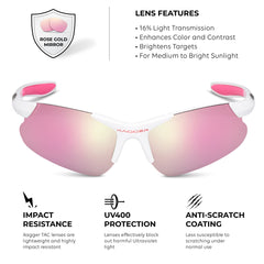 Xagger side profile of flexible TR90 frame showing durability and lightweight comfort