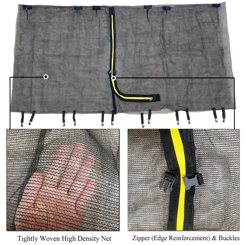 XATAMIO close-up of tightly woven PE net texture for durable protection