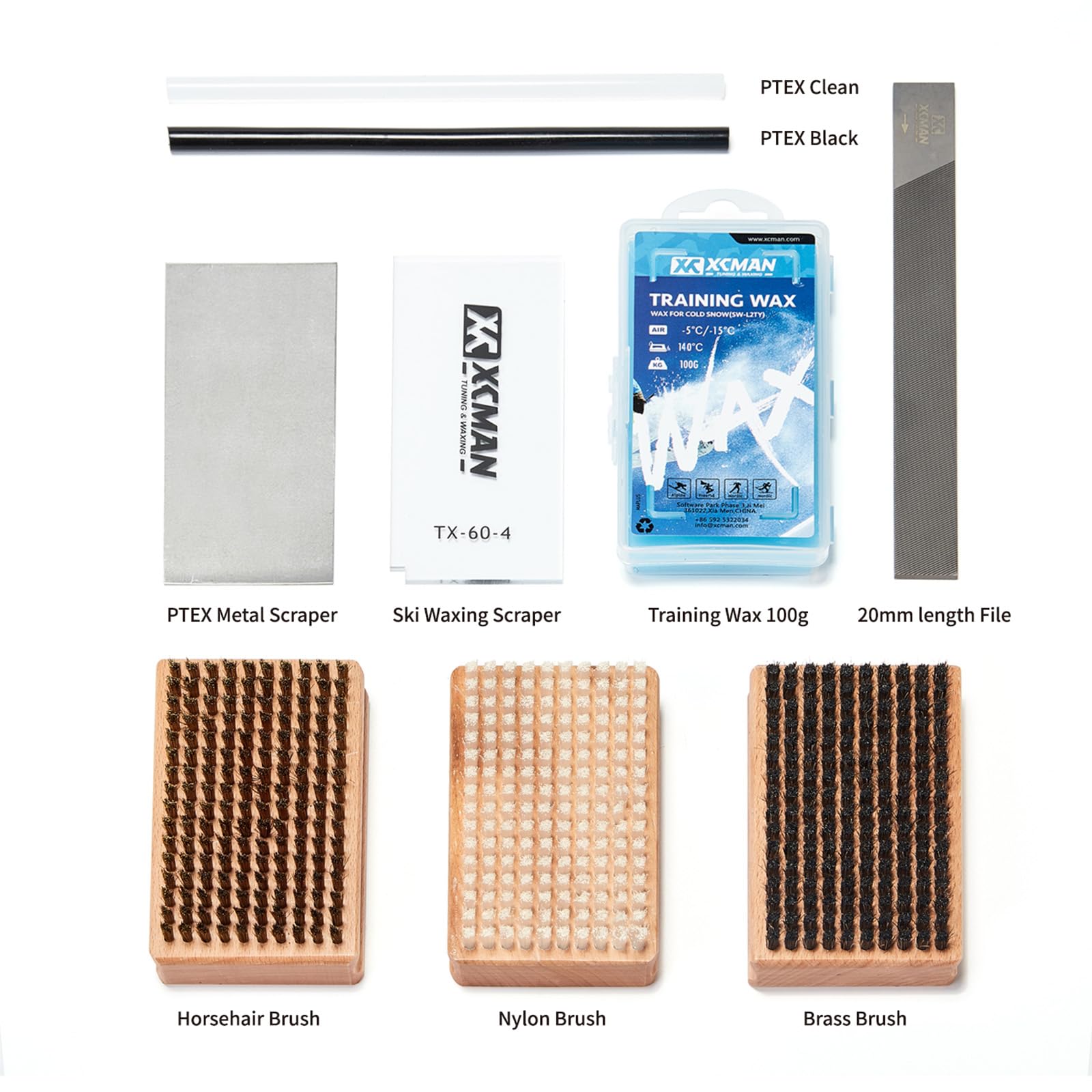 XCMAN open kit with all tools visible for quick mountain maintenance
