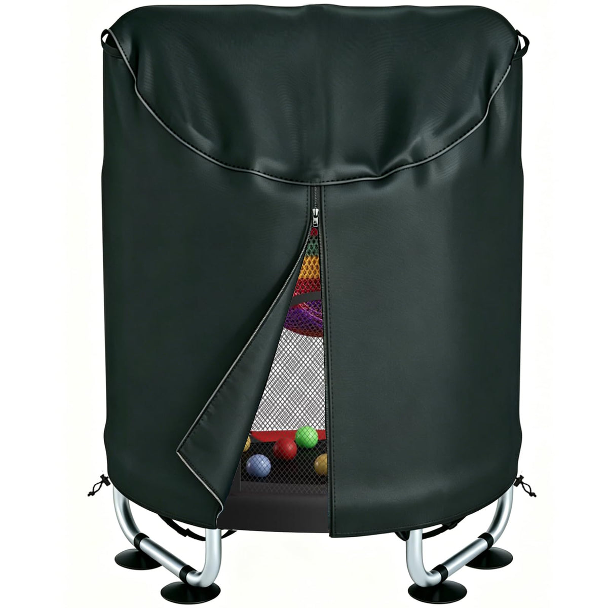 XCZ front view of 55-inch cover showing full coverage and neat fit