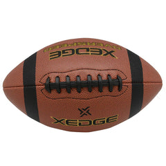 XEDGE laced seam detail emphasizing enhanced grip and handling precision